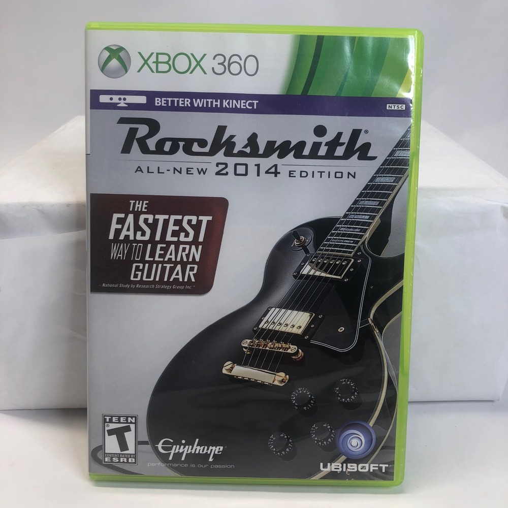 Rocksmith All-New‎ 2014 Edition Xbox 360 Learn Guitar Game Kinect
